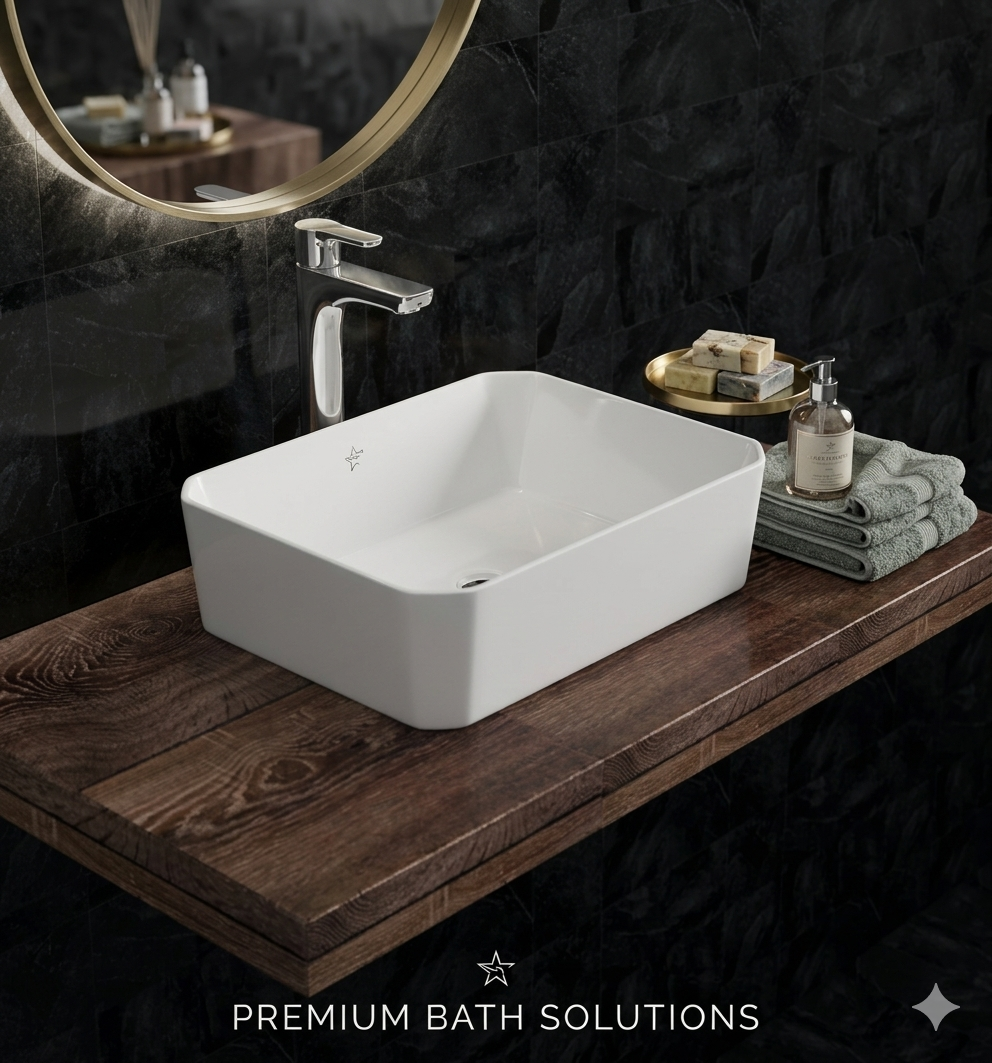 Basin Counter Elvia White Stella