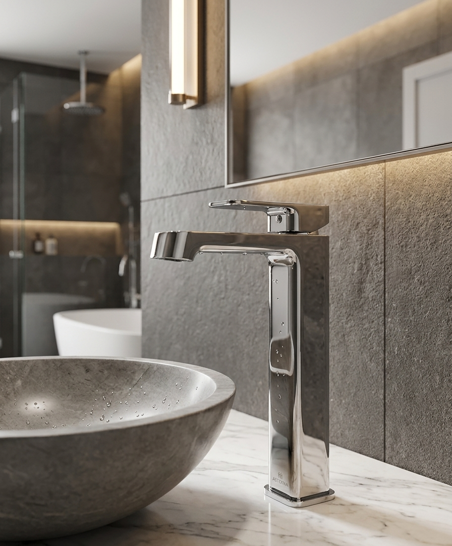 Single Lever Basin Mixer LUCID (Tall)