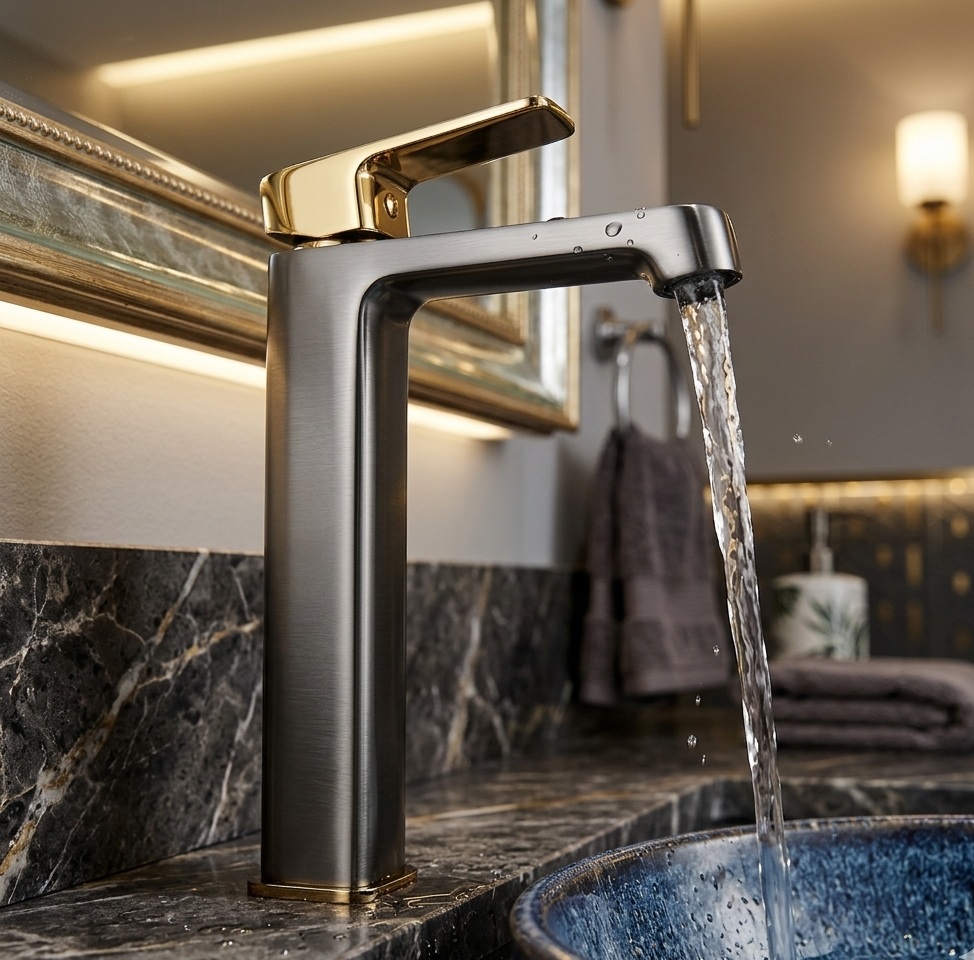 Single Lever Basin Mixer LUCID (Tall)