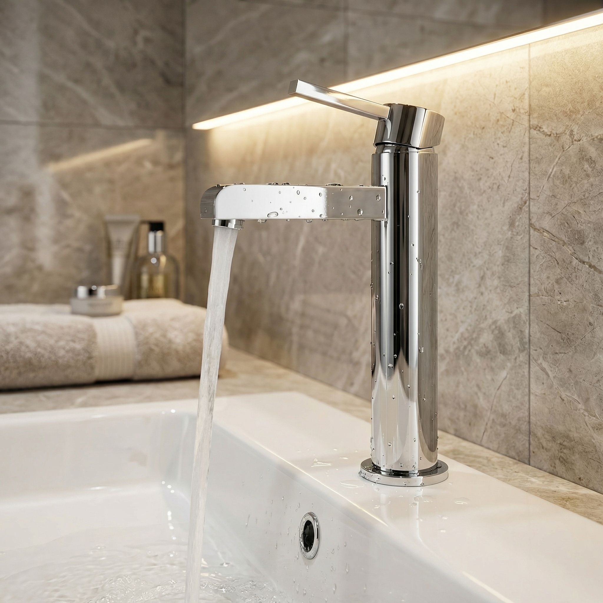 Single Lever Basin Mixer MUSE (Tall)