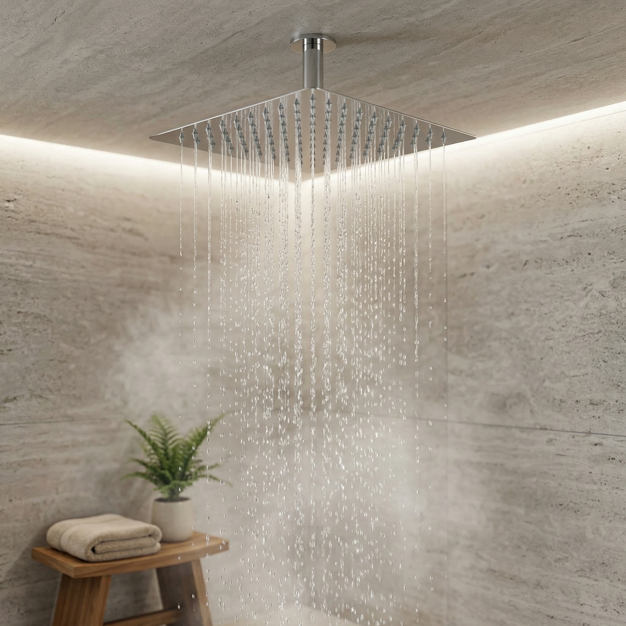 Ceiling Shower Square 8 inch