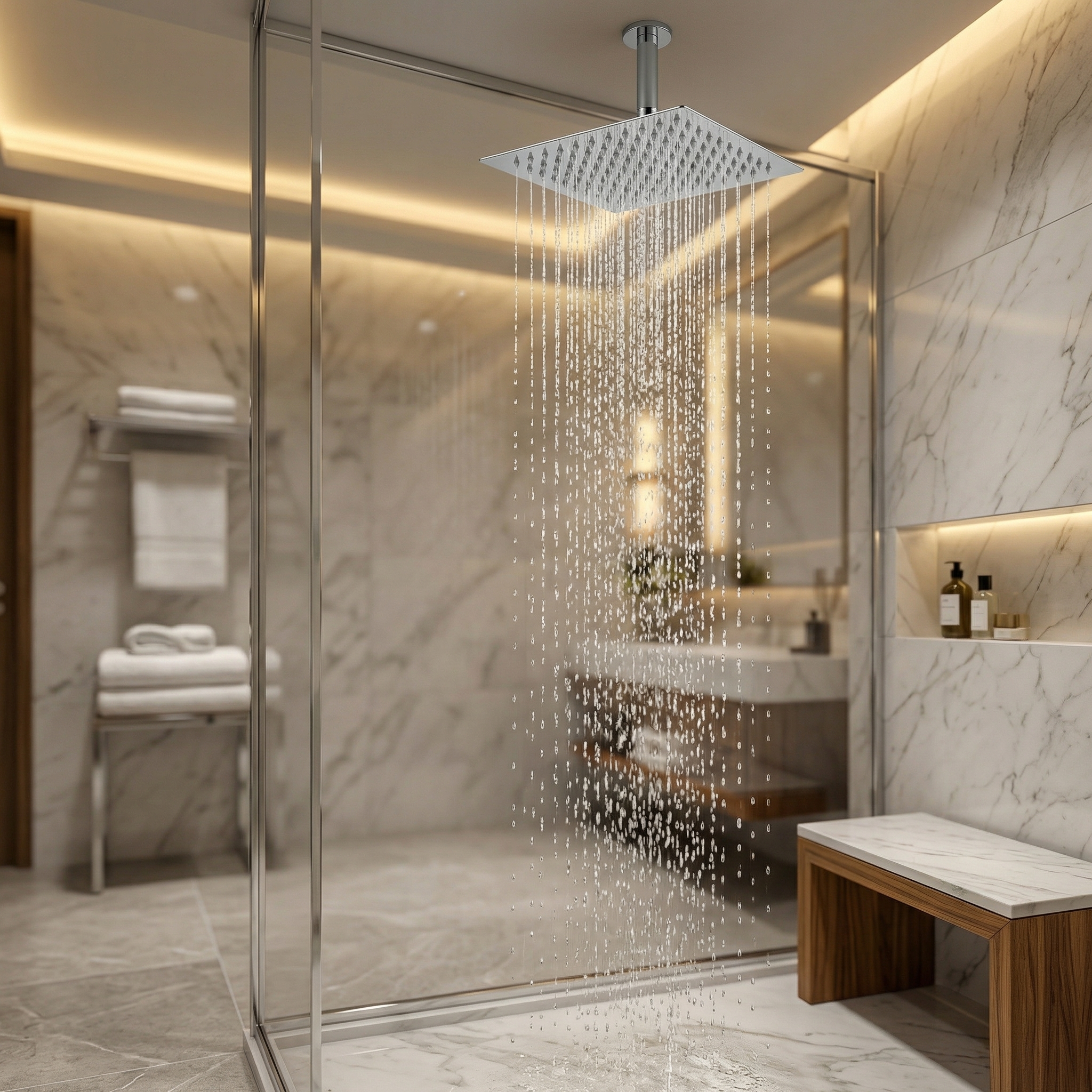 Ceiling Shower Square 10 Inch
