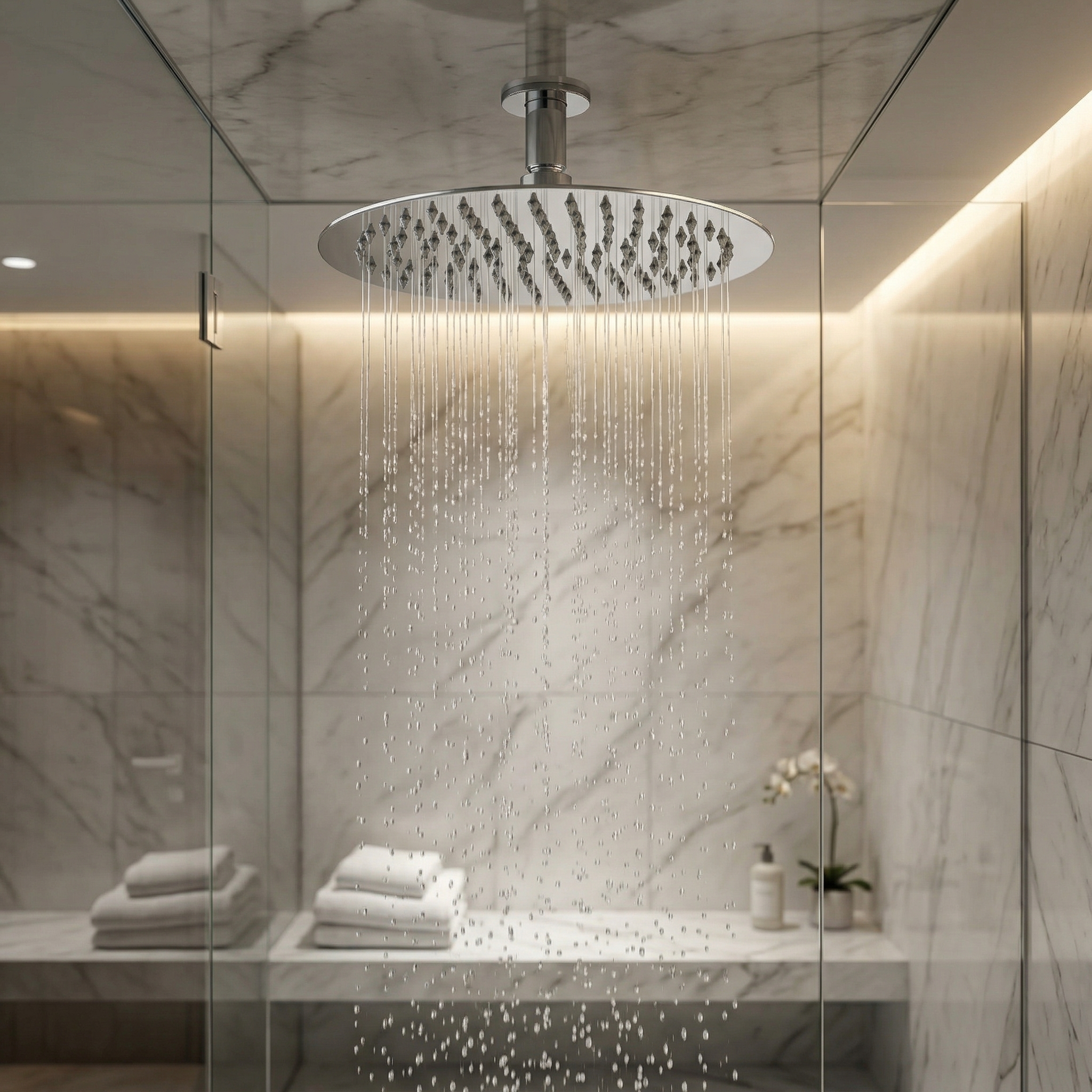 Ceiling Shower Round 10 inch
