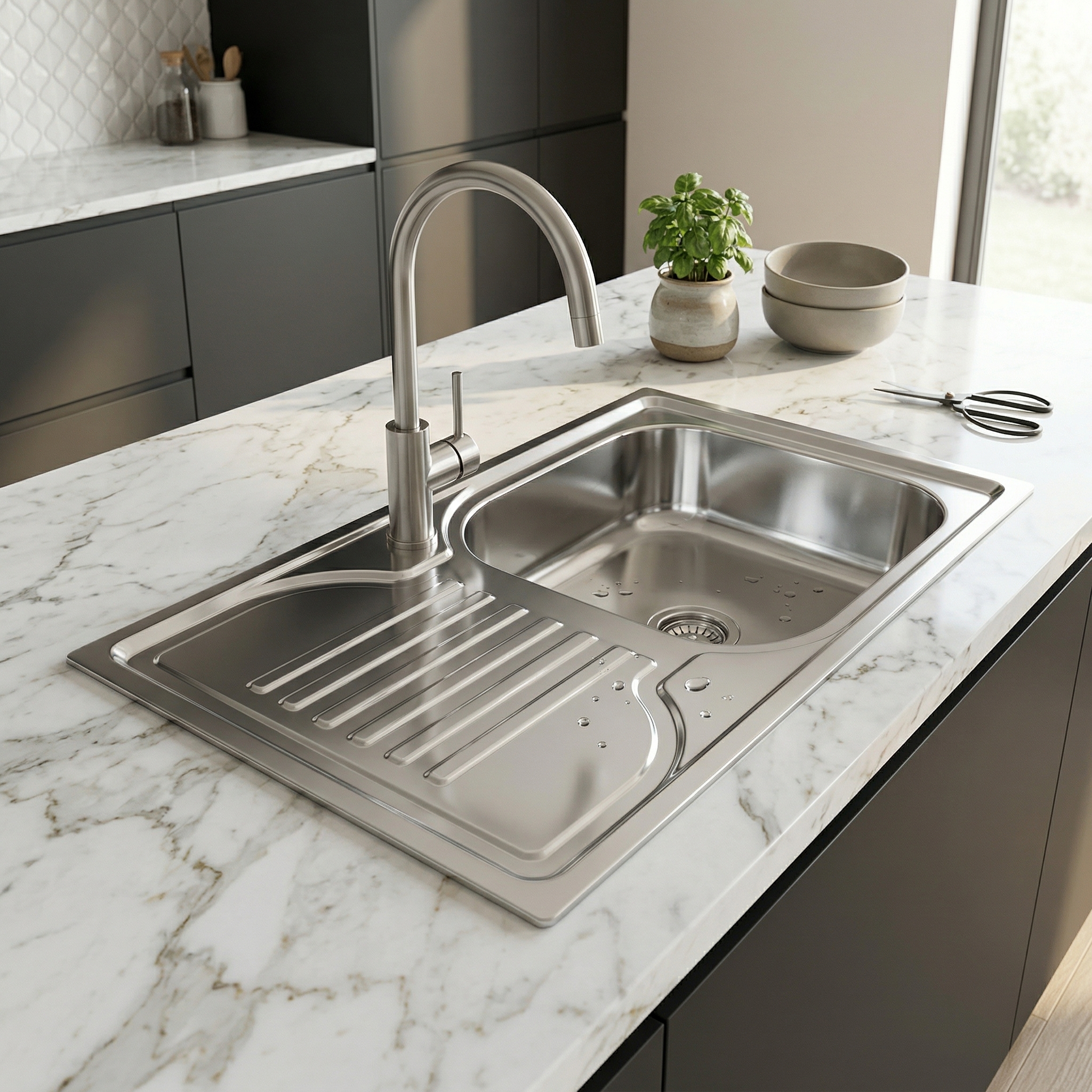 RFL Kitchen Sink Populer 18x30"