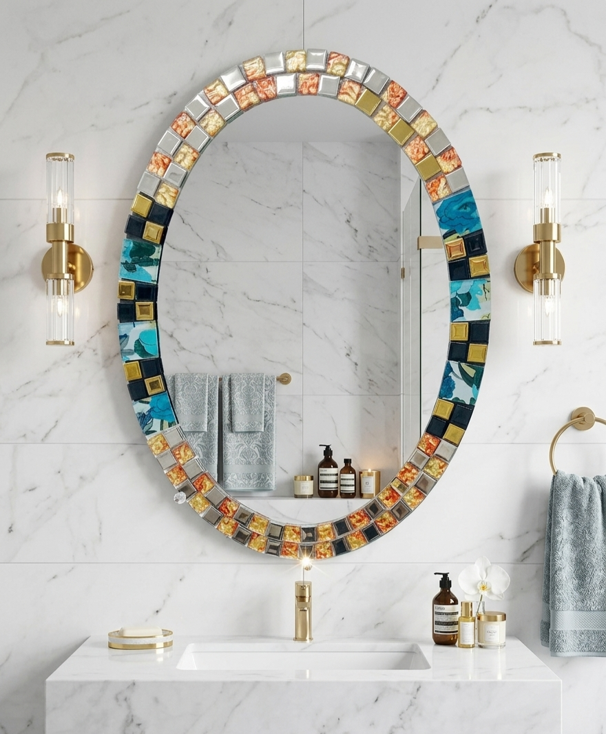Mirror Round Luxury