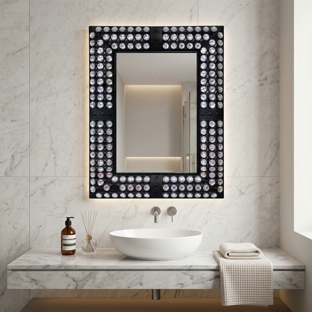 Mirror Stone Black