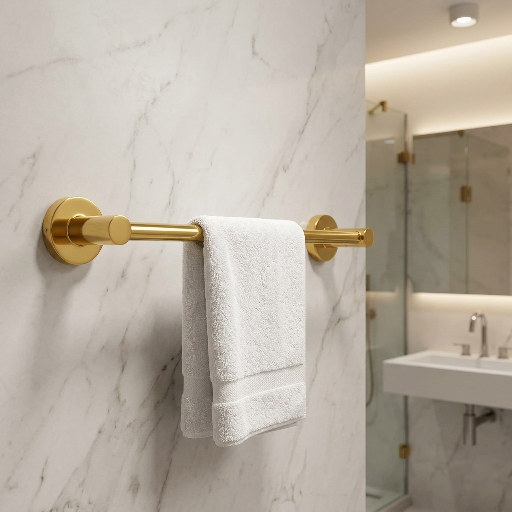 Towel Hanger 12 Inch Golden China