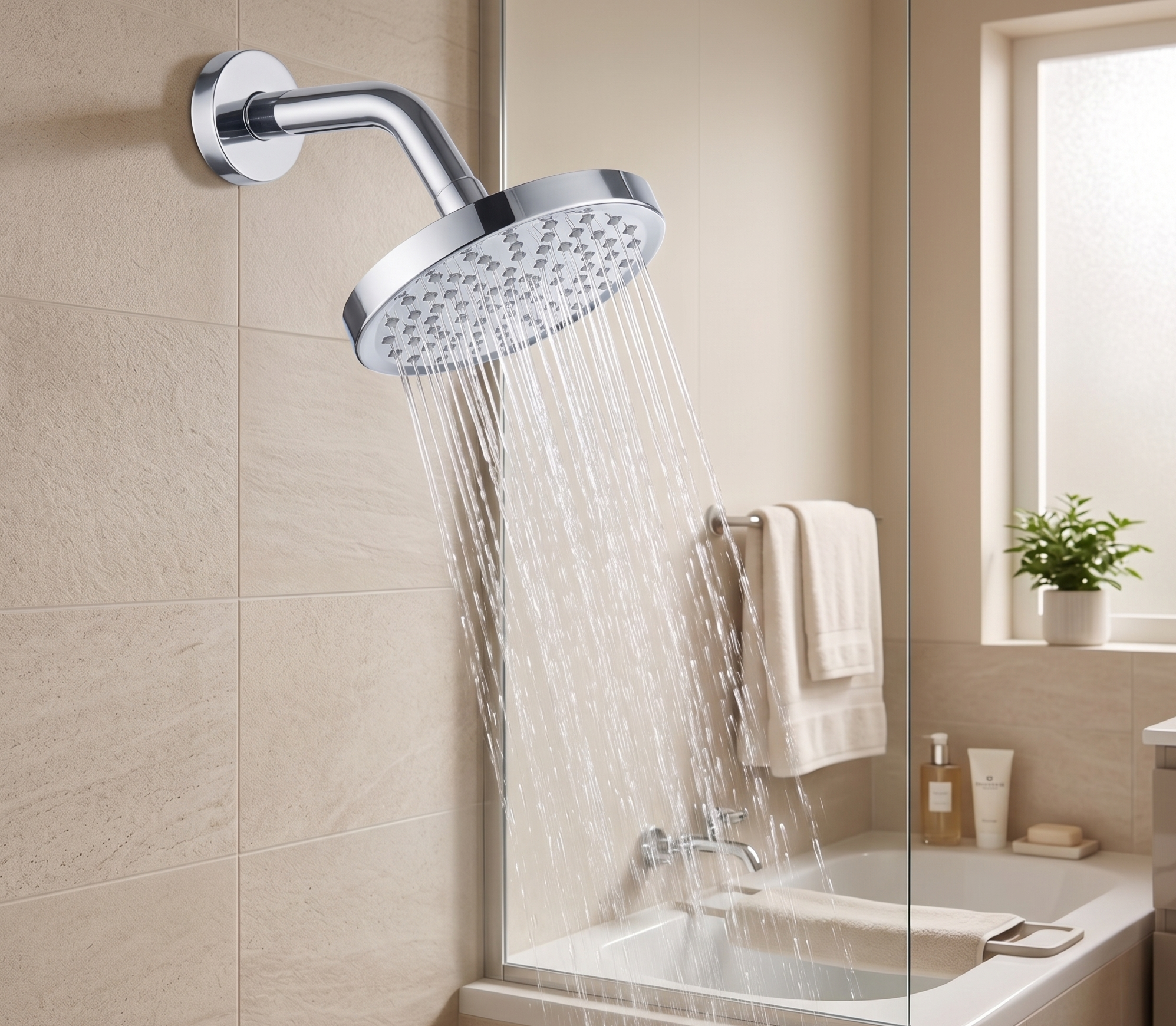 ABS Rain Shower (Round) 6" Astra
