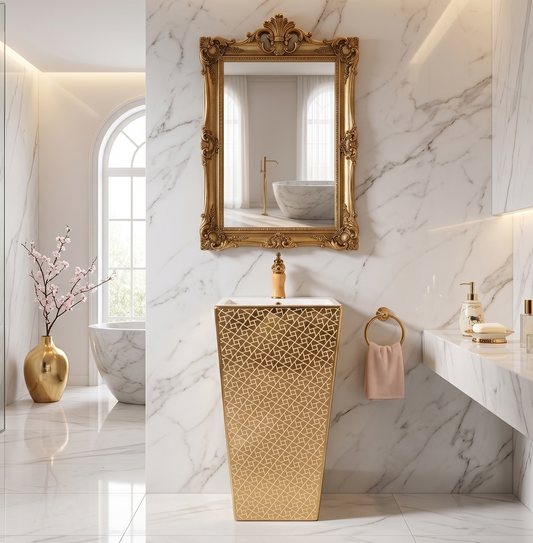 Luxurious Dram Basin ASMD001