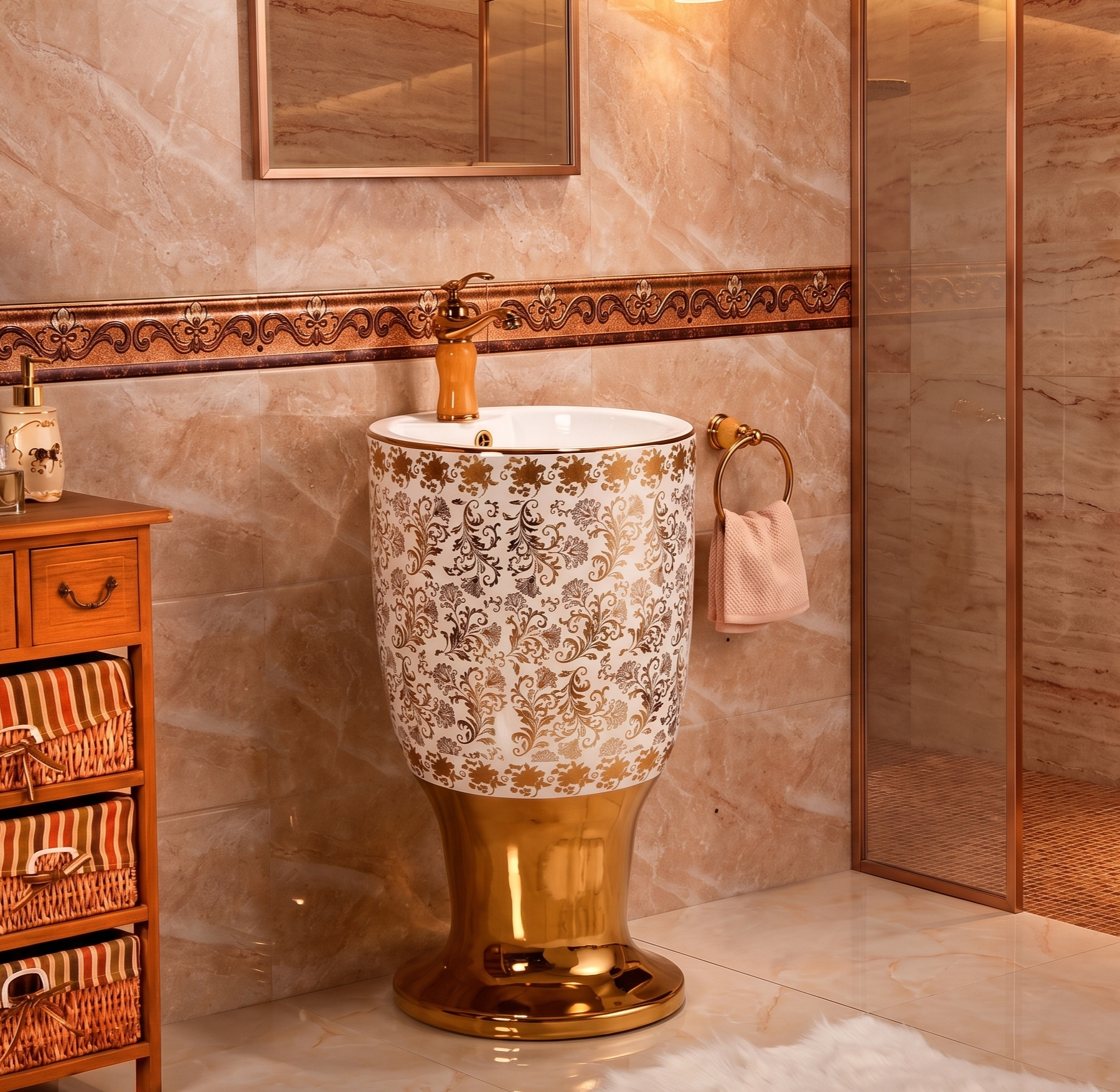 Luxurious Dram Basin ASMD003