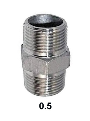 0.5 Inch Nipple GI AG
