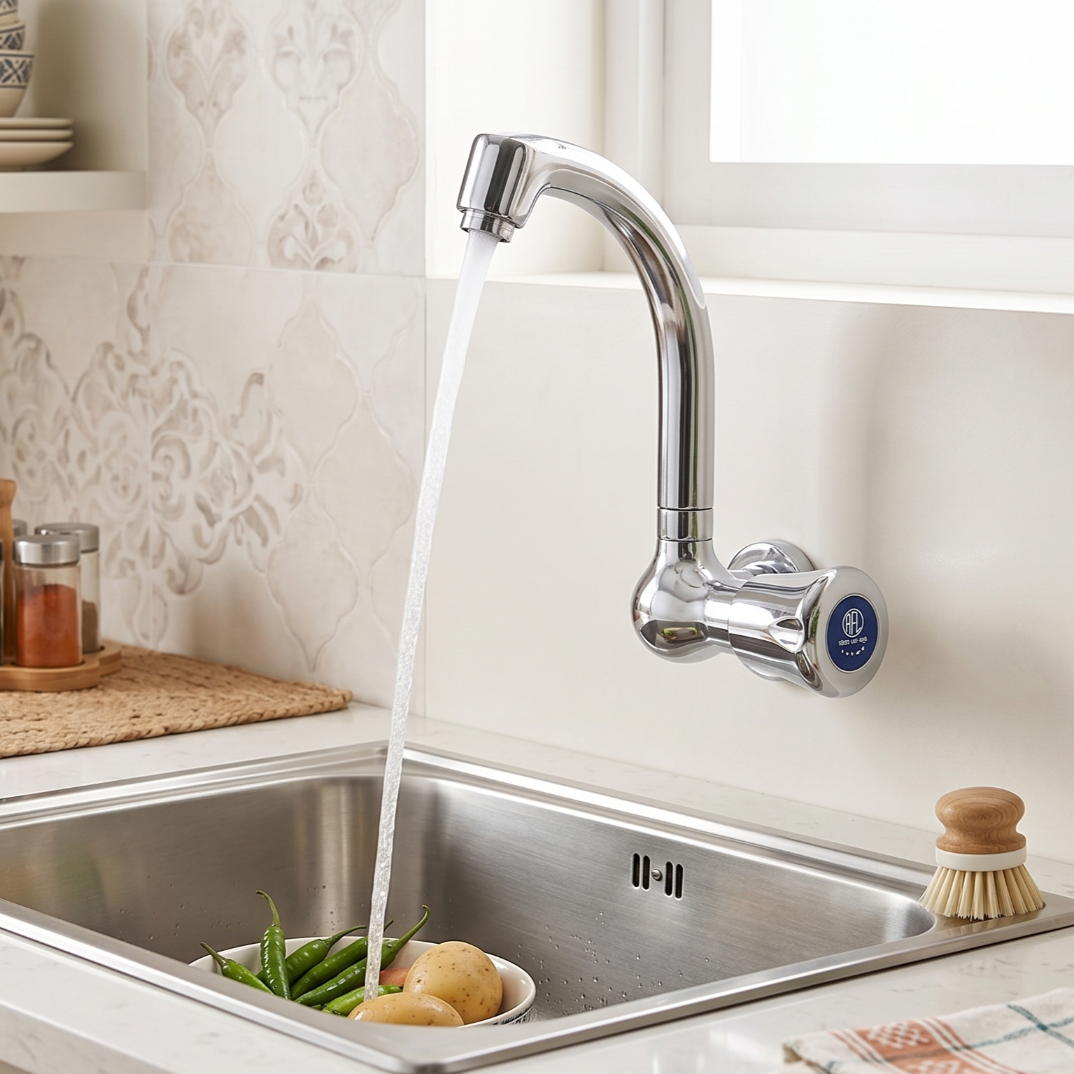 Sink Moving Cock Nickle RFL