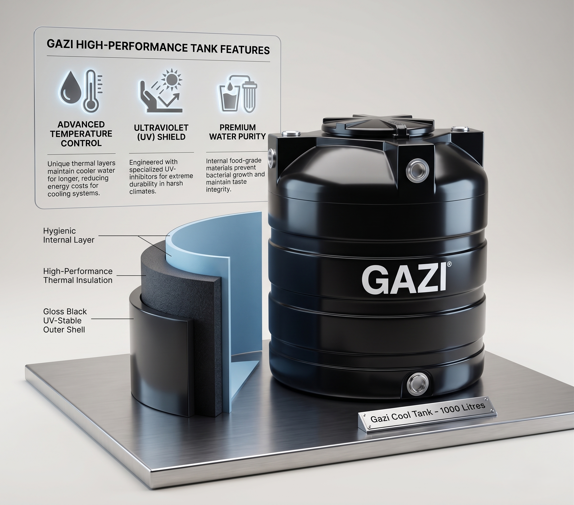 1000 Litter Tank Gazi