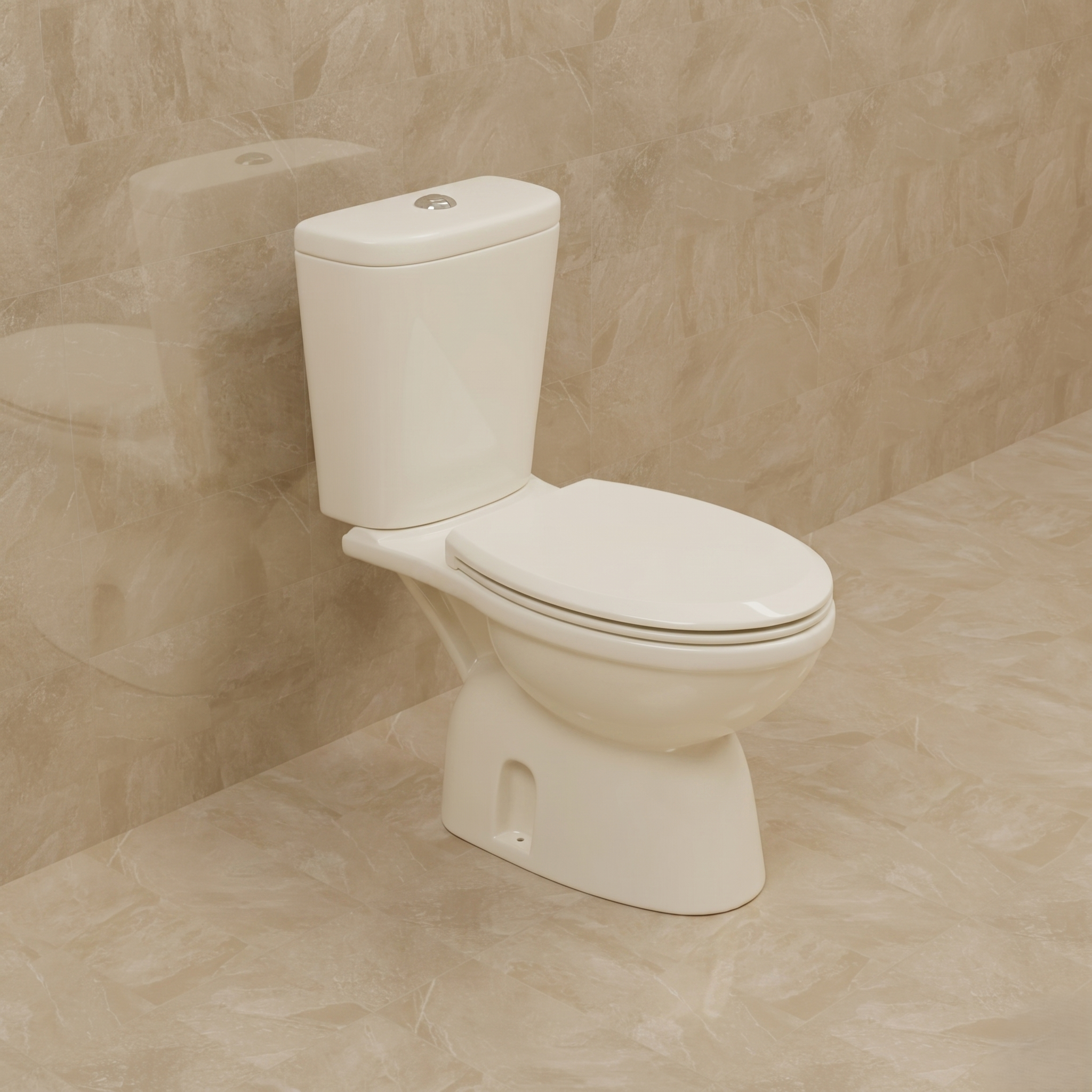 Commode Serina Hydraulic Off White Stella