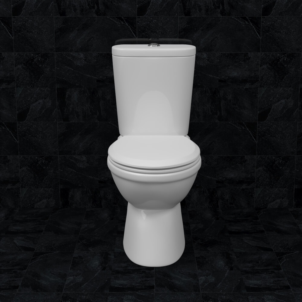 Commode Serina Hydraulic White Stella