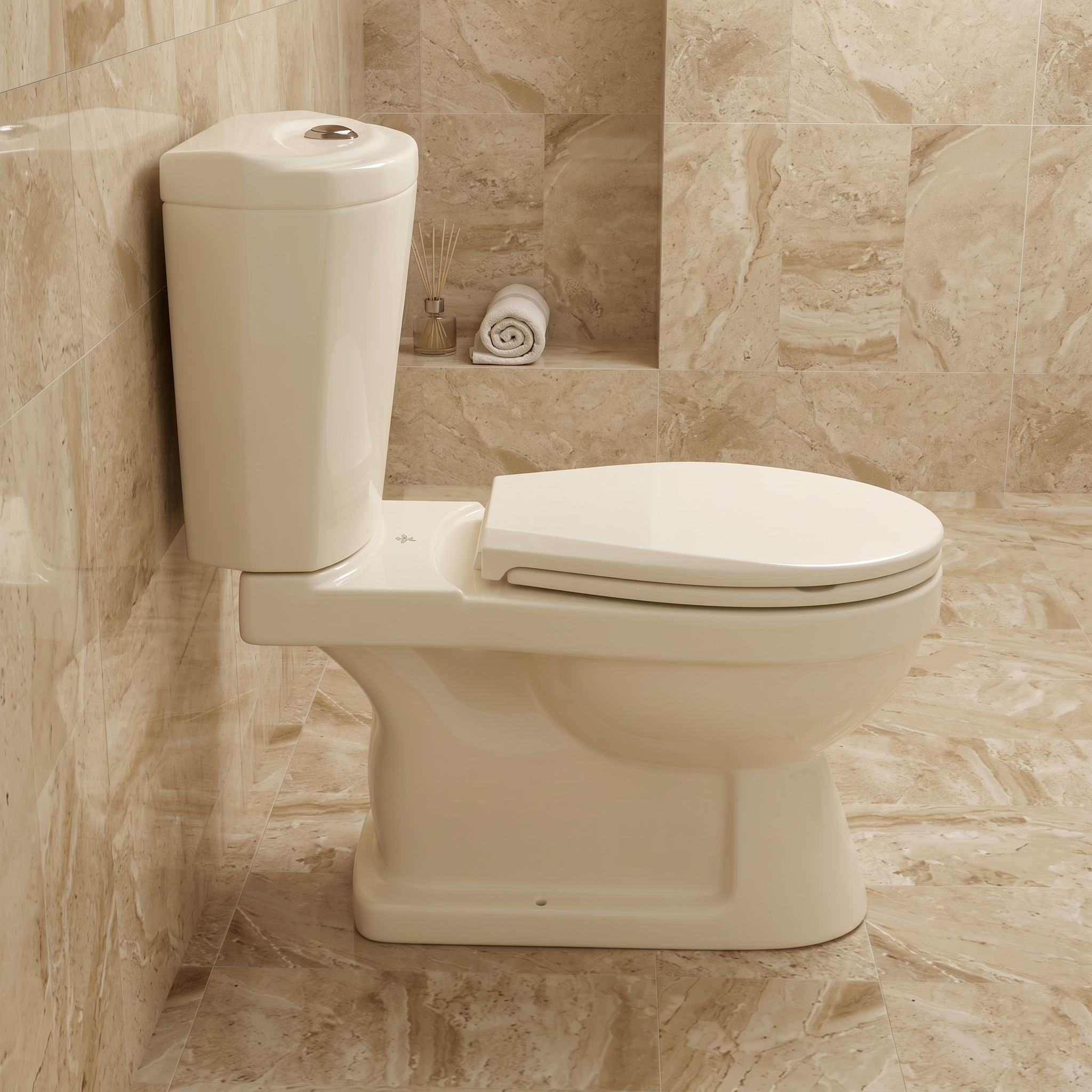 Commode Verso Hydraulic Off White Stella