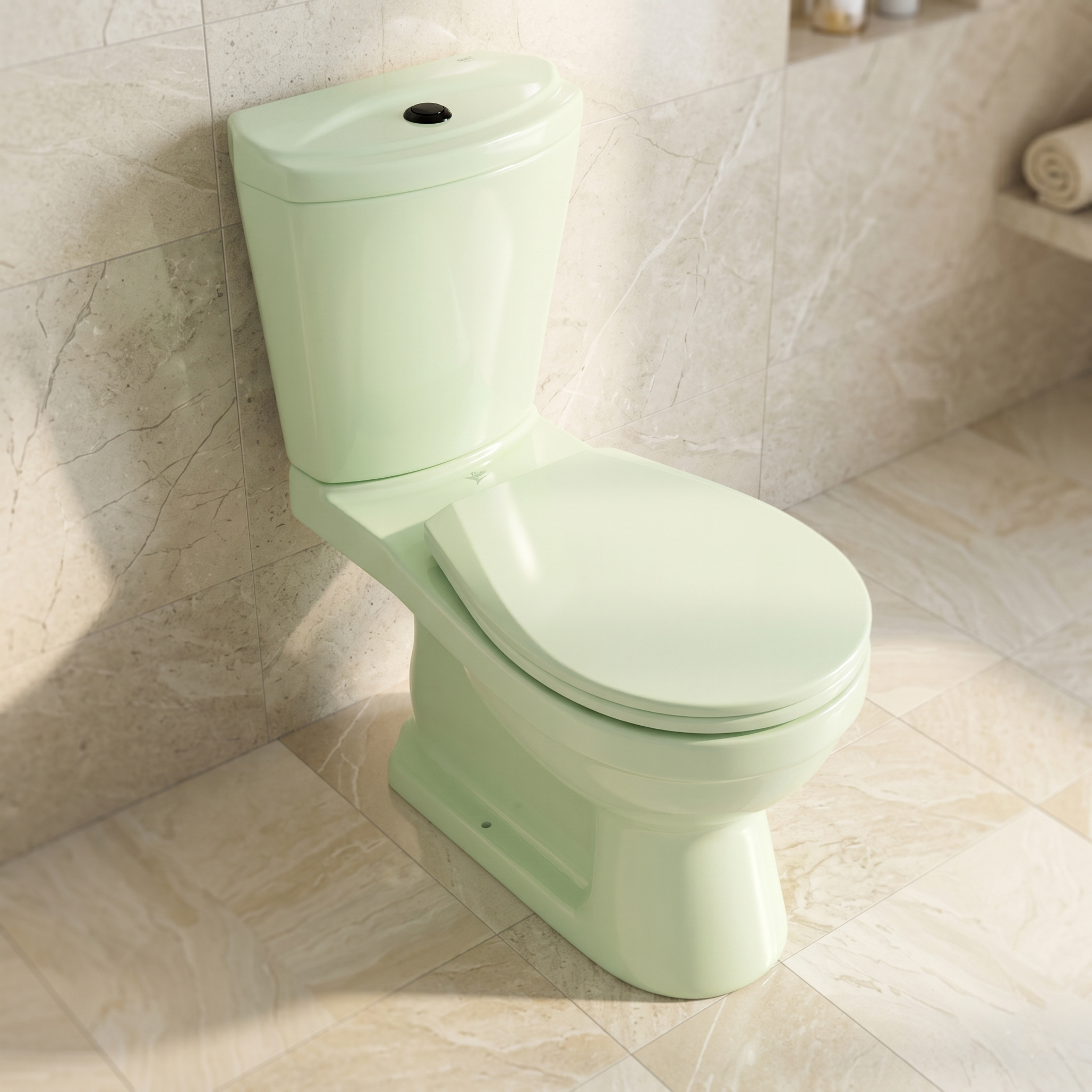 Commode Verso Non-Hydraulic Light Green Stella