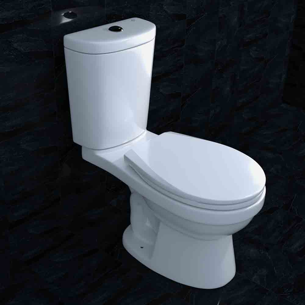 Commode Victoria Jet Flush Hydraulic White Stella