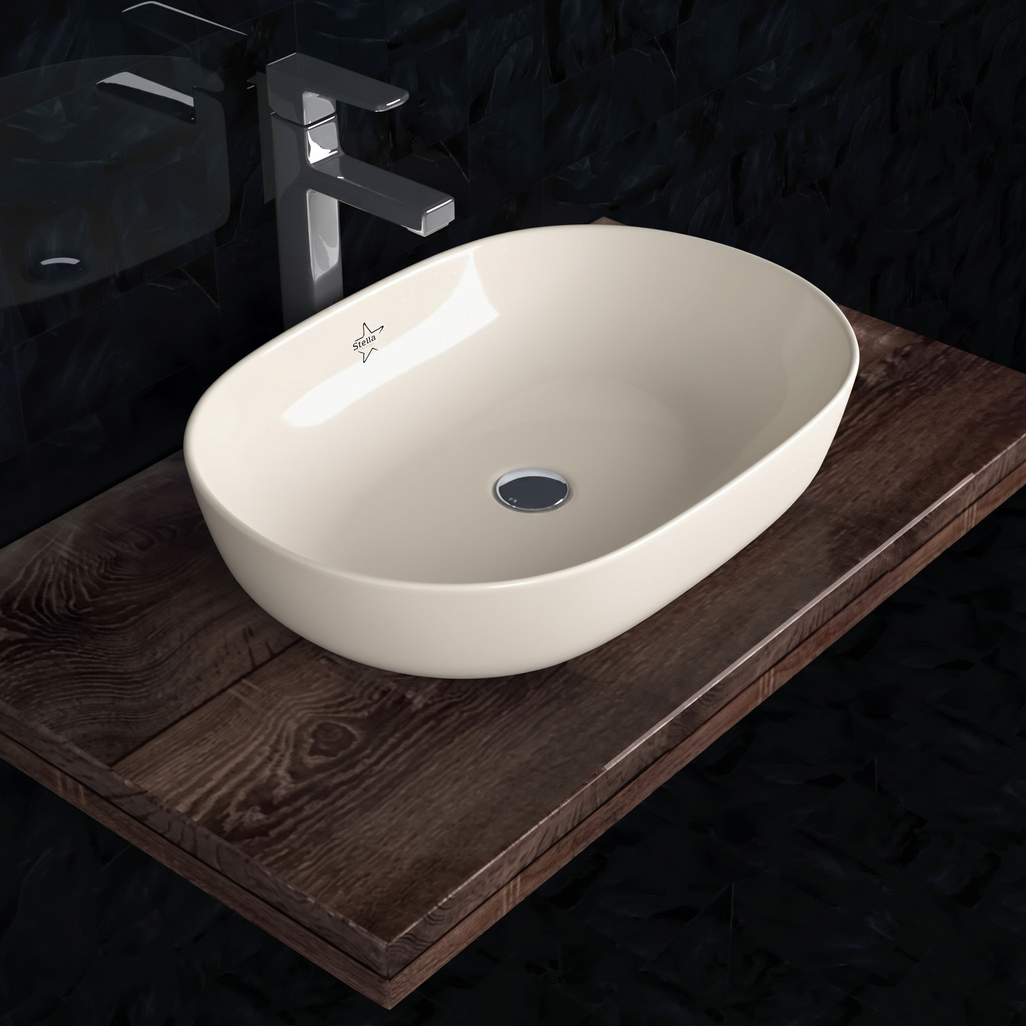 Basin Counter Livia Off White Stella