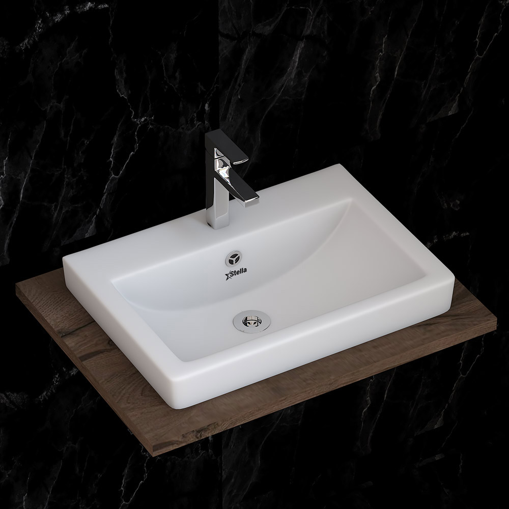 Basin Savina White Stella