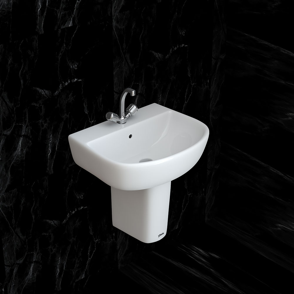 Basin Arina Wall Hang White Stella