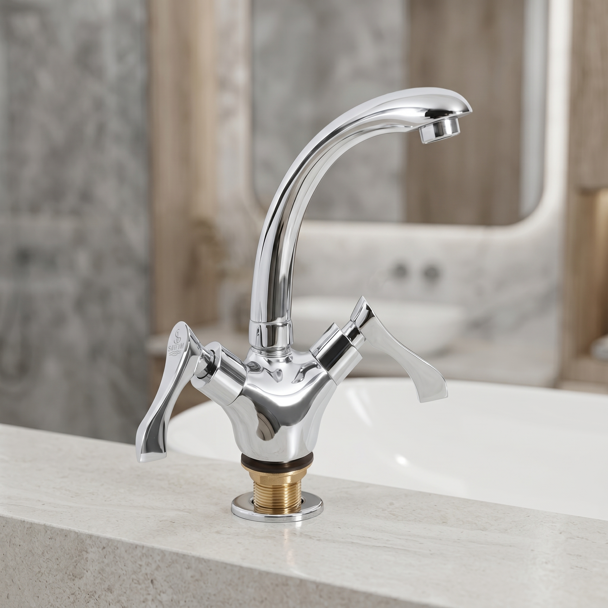 Lever Full Moving Basin Mixer (Oliver Series 6031OL )