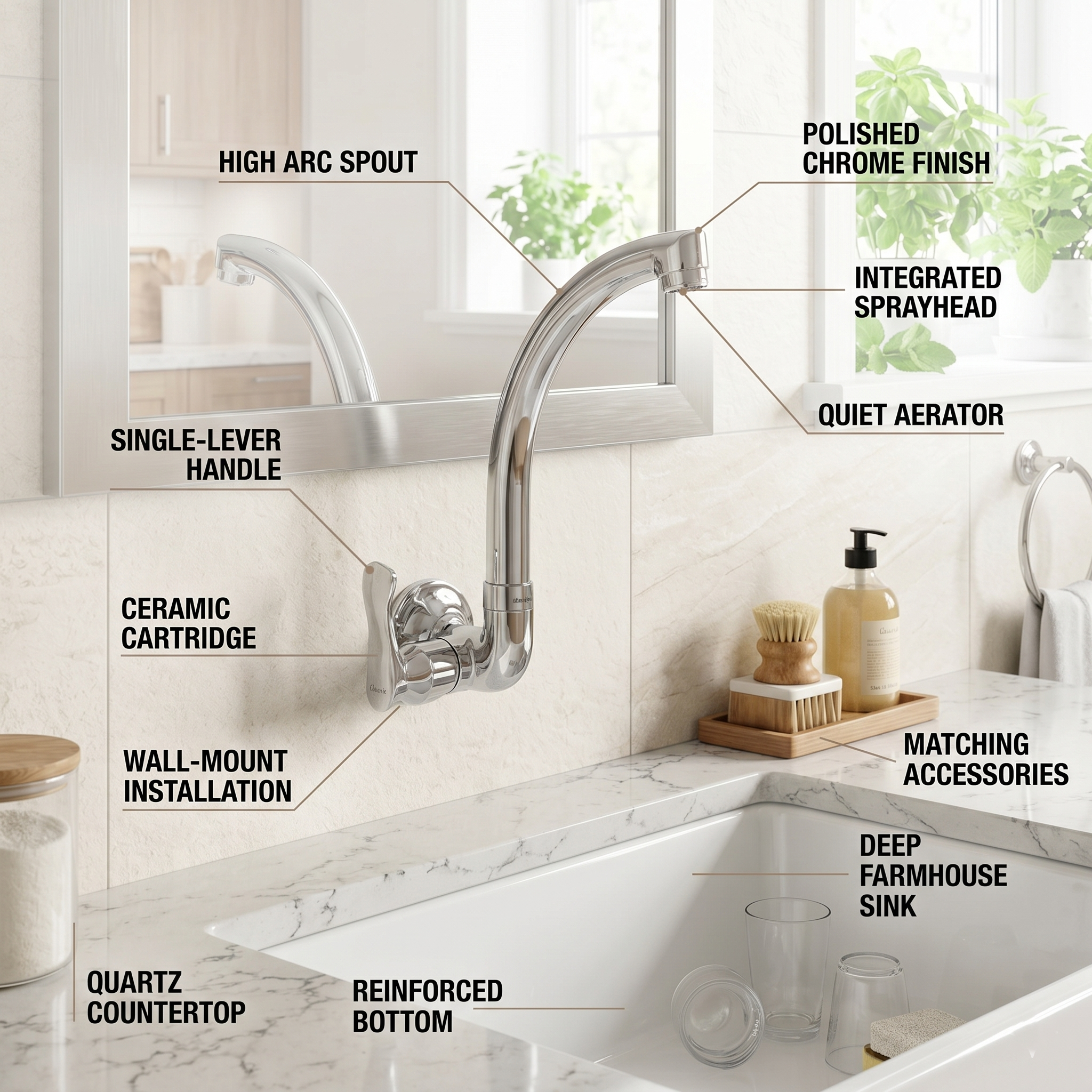 Lever Moving Sink Cock 6033OL