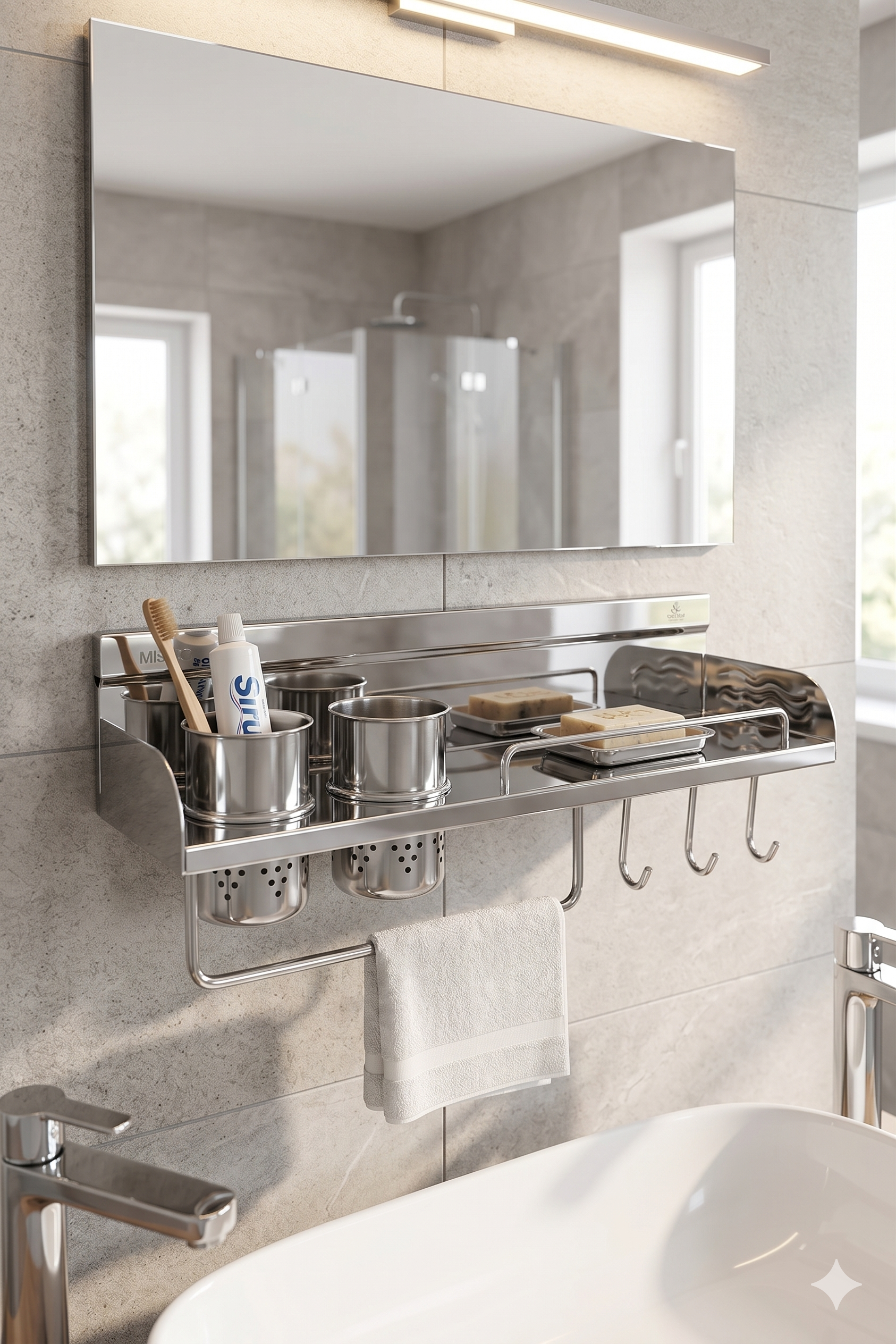 Kitchen Shelf with Hook