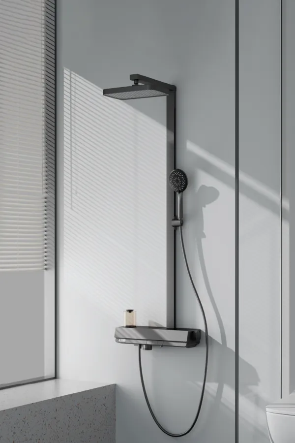 Piano Rainfall Foam Shower (3 in 1) Set