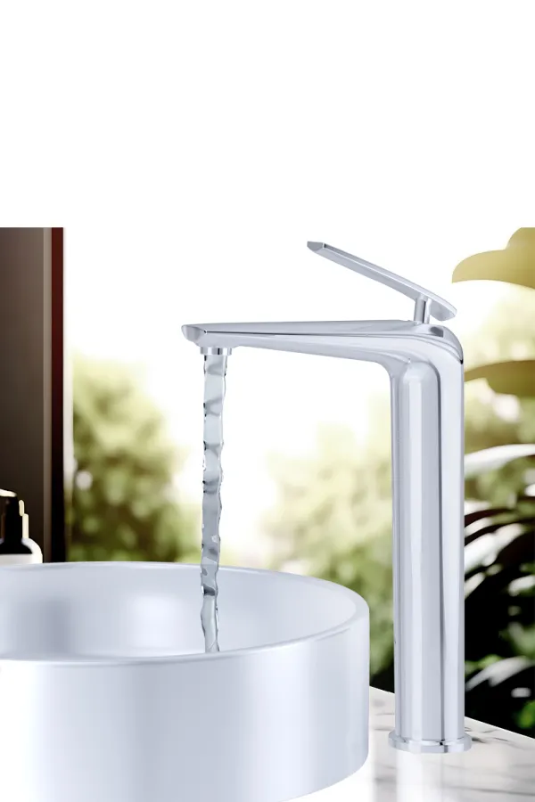 Single Lever Basin Mixer (Sylvina) – 12"