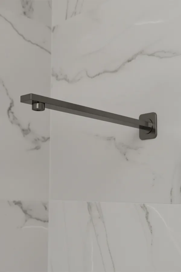 Premium Shower Pipe (Square) Gun Gray