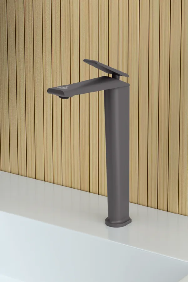 Single Lever Basin Mixer NEXA (Gun Grey) -12”
