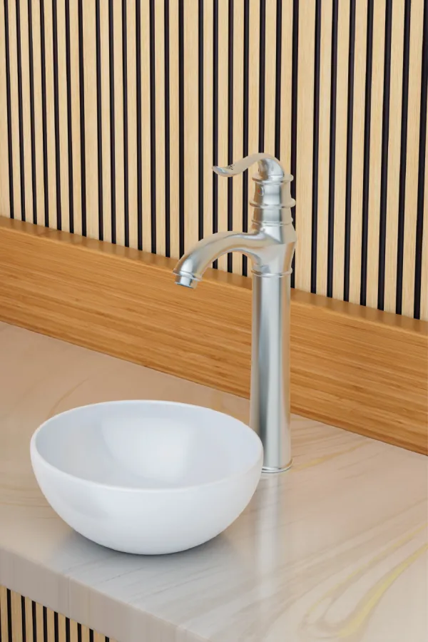 PREMIUM SINGLE LEVER Basin Mixer (Chrome) - 12”