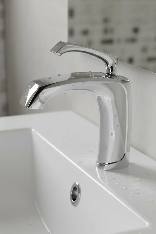 Single Lever Basin Mixer Flux (Chrome) -6”