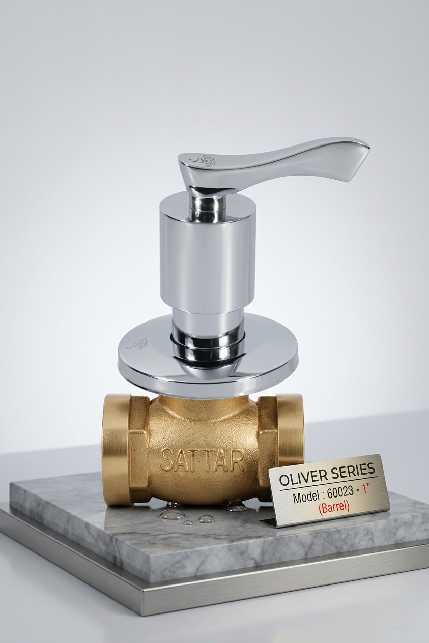 Fast Open Lever Conceal Stop Cock (1") – Oliver Series