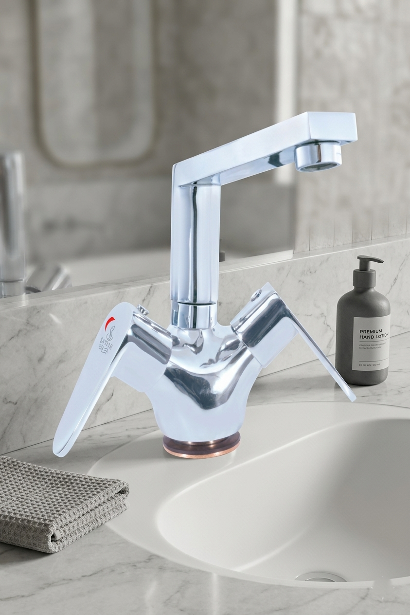 Lever Full Moving Basin Mixer (Delta Series)