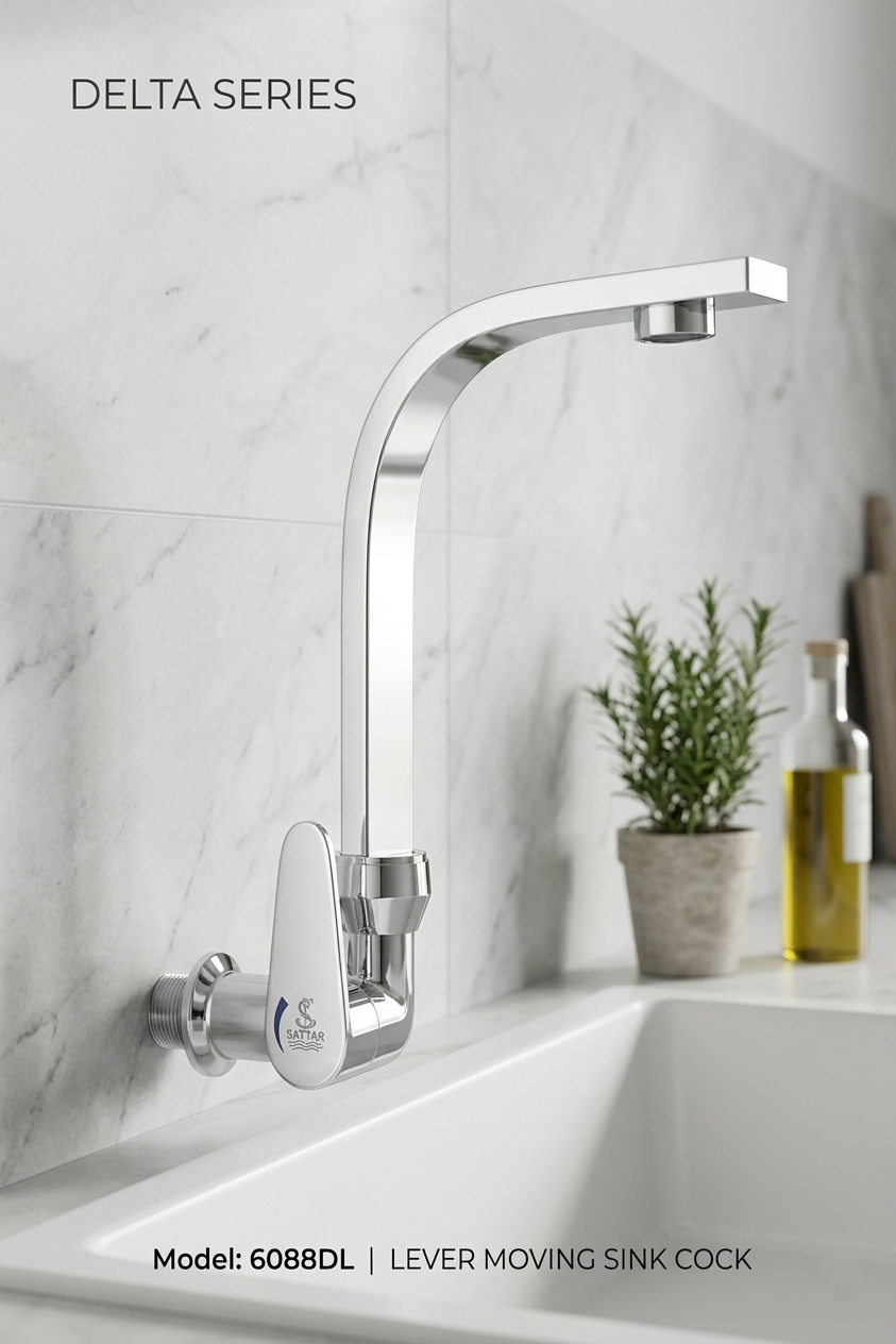 Lever Moving Sink Cock (Delta Series) 6088DL