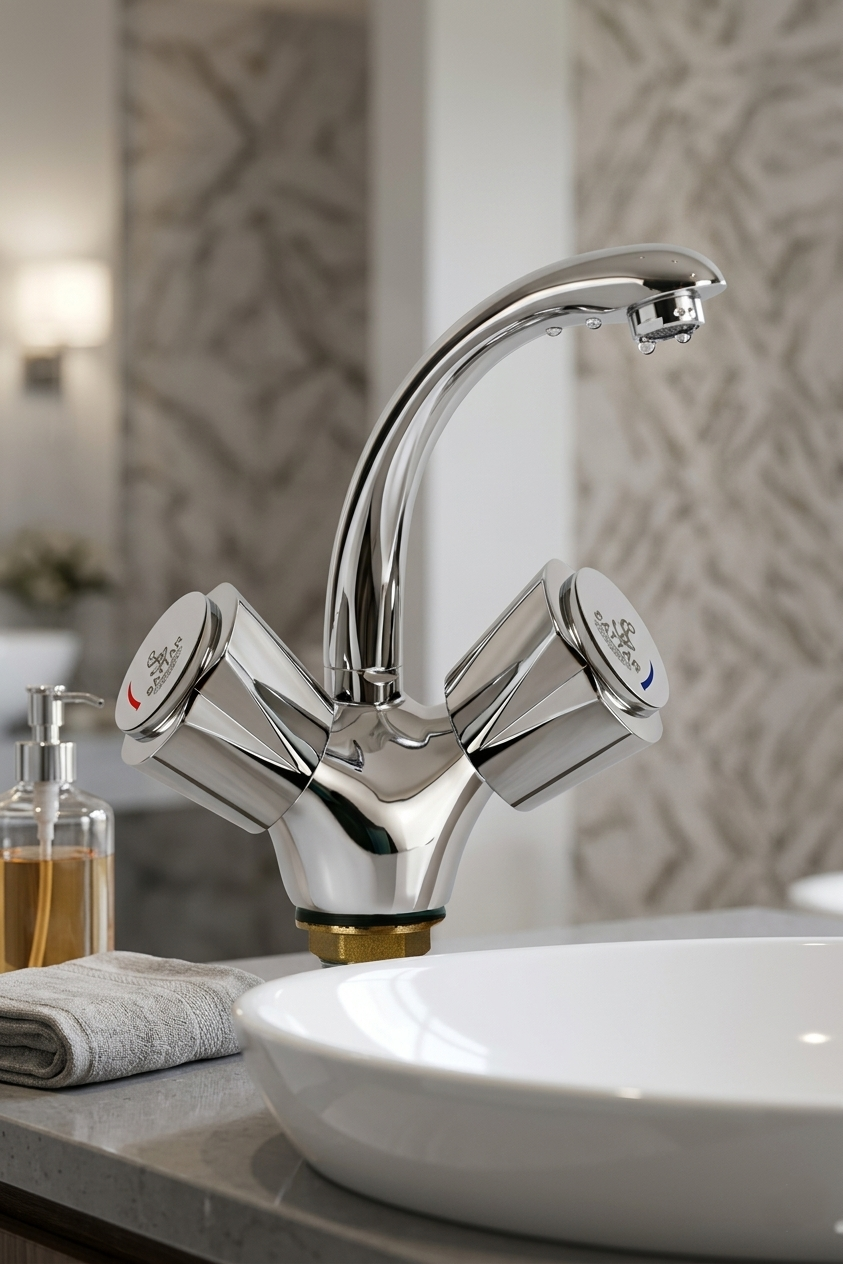 Full Moving Basin Mixer (Coaster Series)008AN