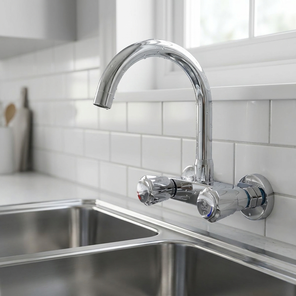 Square Moving Sink Mixer (Coaster Series) 0131AN