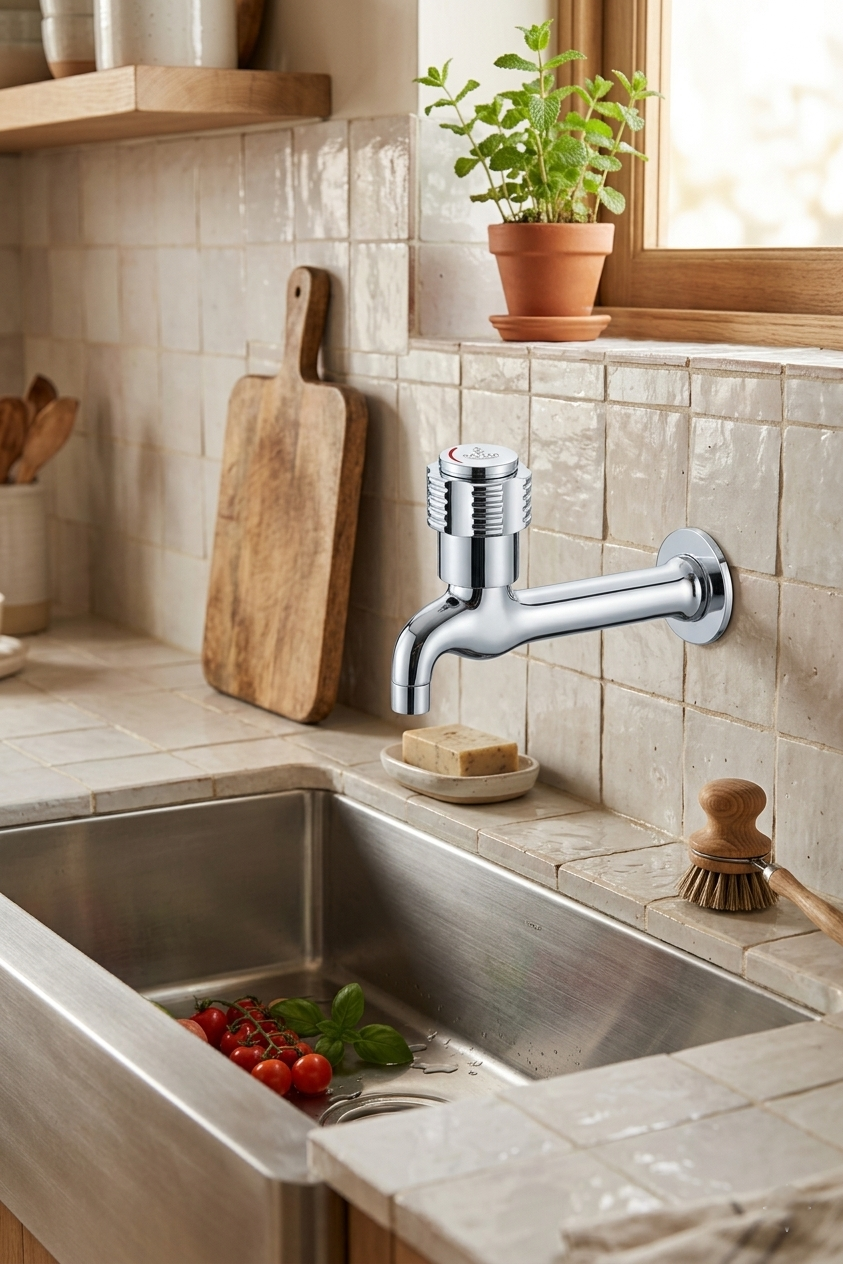 Sink Bib Cock (Star Series)0026S