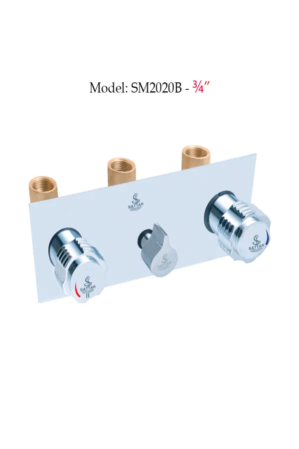 4Way Shower Mixer Body 3/4" (Star Series) SM2020BS