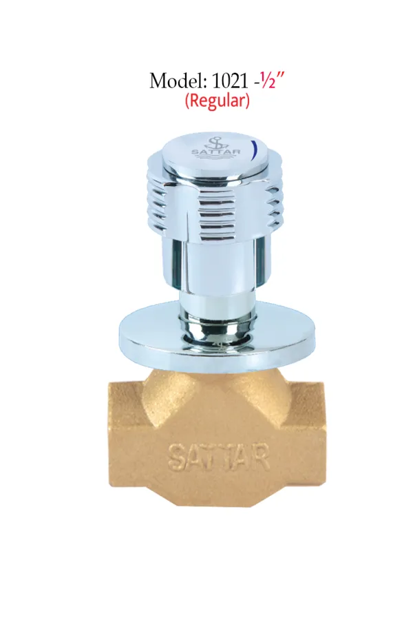 Conceal Stop Cock (Regular) 1/2" (Star Series) 1021S