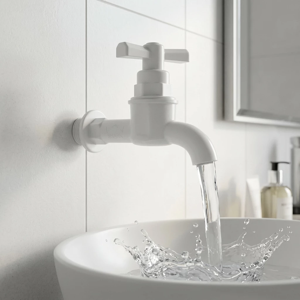 Slot Handle Tap S-1-White