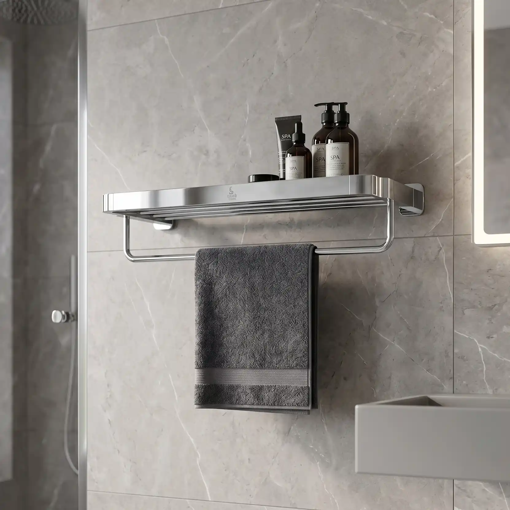 Premium Multipurpose Towel Shelf Sattar