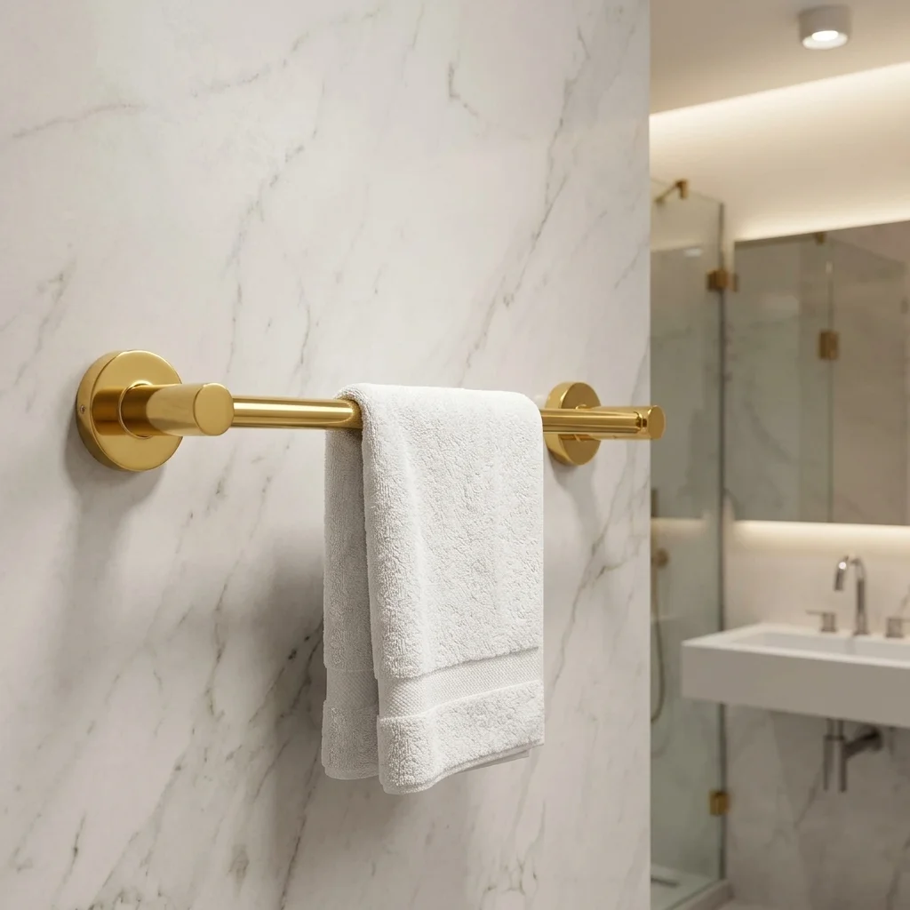 Towel Hanger 12 Inch Golden China
