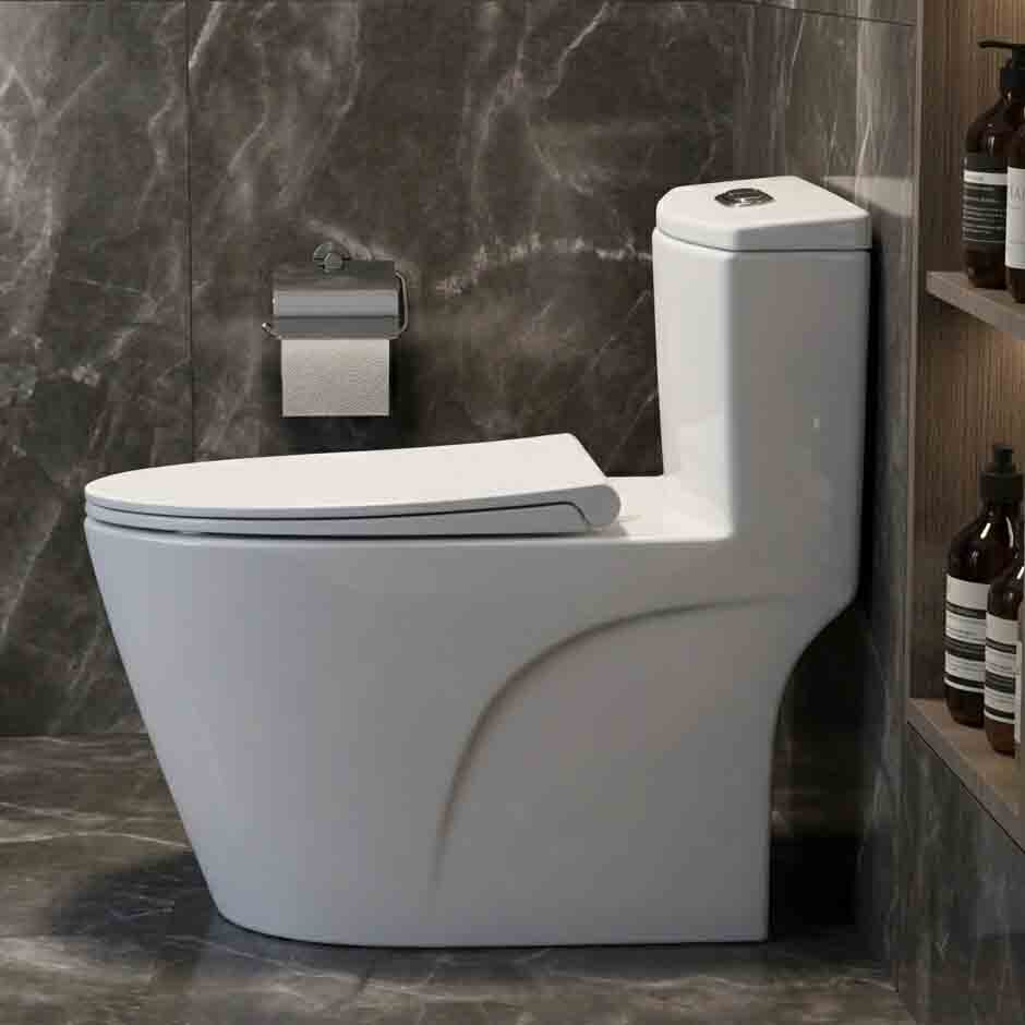 Commode Verona White (Dual Jet Flash) Stella