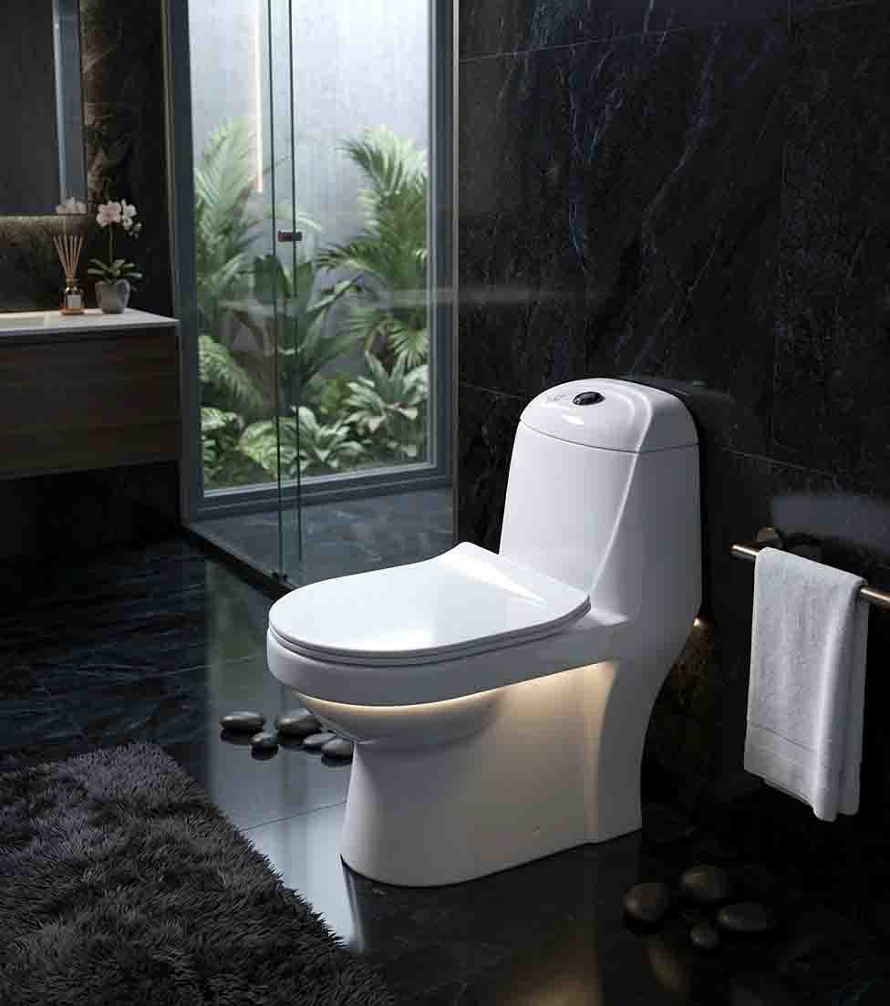 Commode Marlina White (Jet Flush) Stella