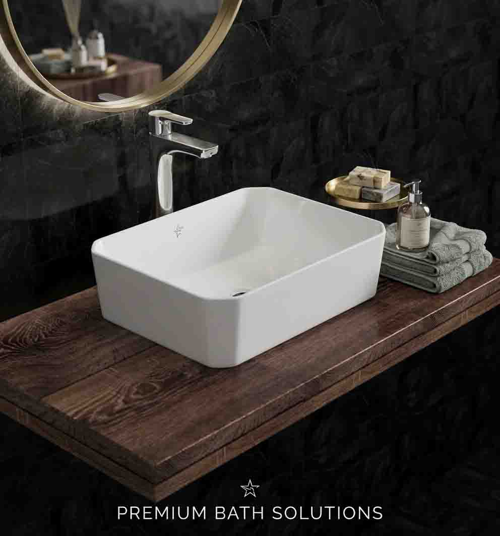Basin Counter Elvia White Stella