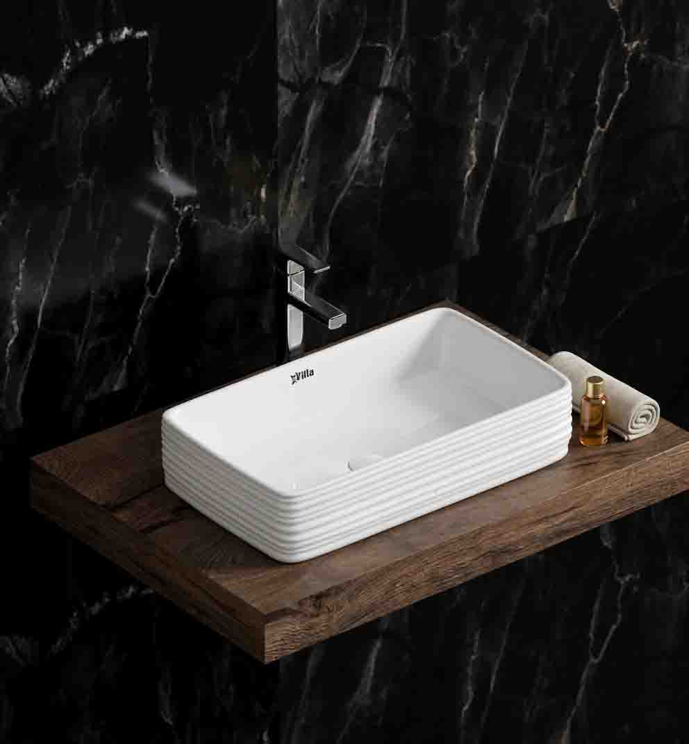 Basin Counter Carlina White Stella