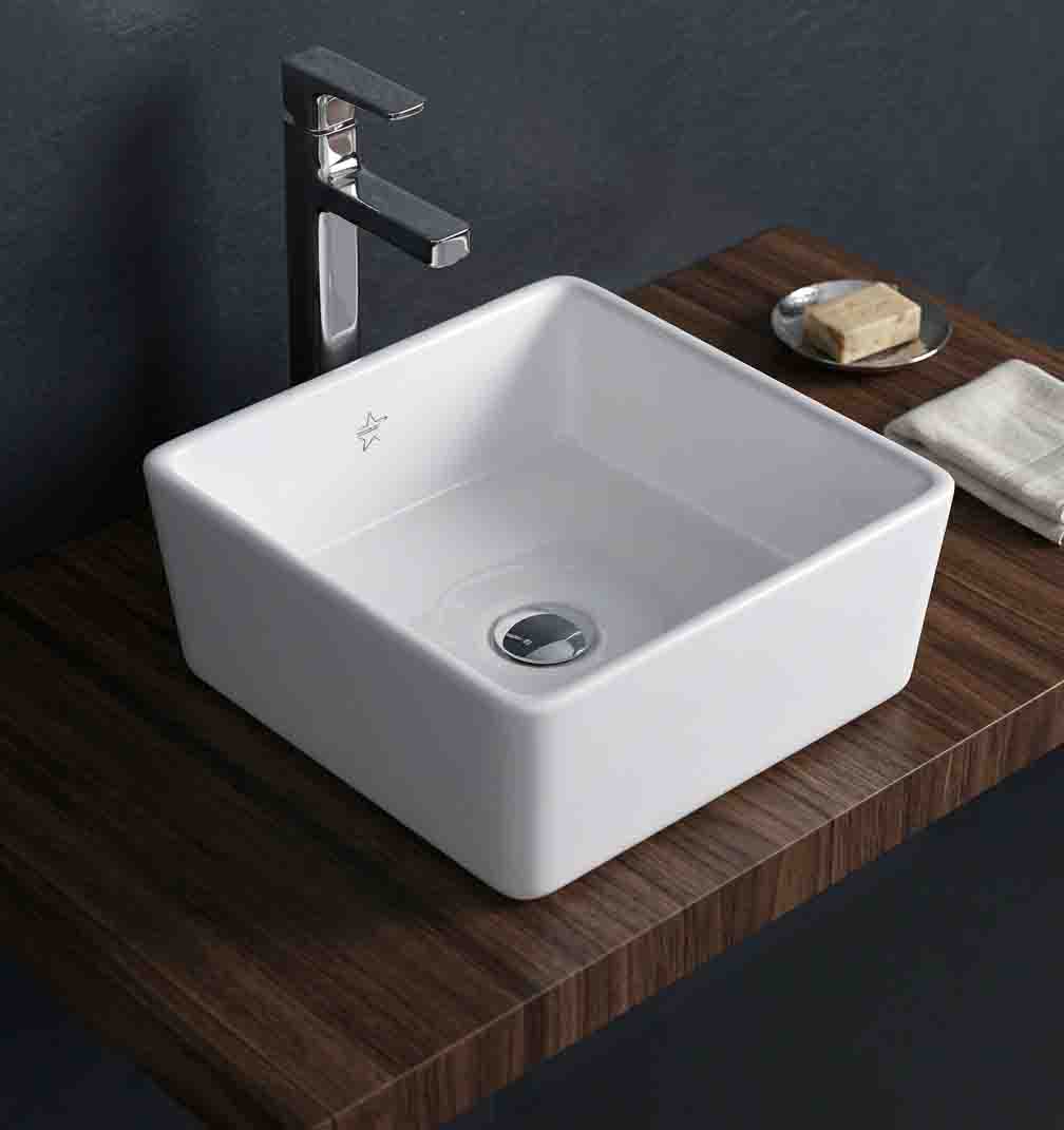 Basin Counter Olivia White Stella
